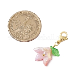 Acrylic Morning Glory Pendant Decorations&nbsp;HJEW-JM02861