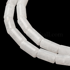 Natural White Jade Beads Strands&nbsp;G-B091-A18-01