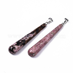 Natural RhodoniteBig Pendants&nbsp;G-T131-17G