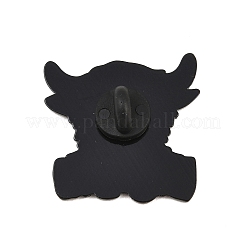 Black Enamel Pin&nbsp;JEWB-K032-01EB