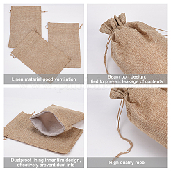 Burlap Packing Pouches Drawstring Bags&nbsp;ABAG-BC0001-23