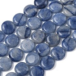 Natural Blue Aventurine Beads Strands&nbsp;G-L648-B24-15mm-02