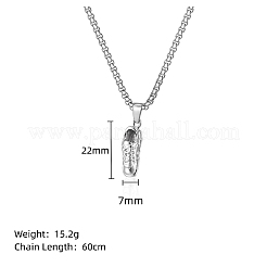 Non-Tarnish 304 Stainless Steel Pendant Necklaces for Women&nbsp;GL4256-1
