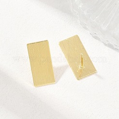 Brass Stud Earrings&nbsp;EJEW-G471-27A-G