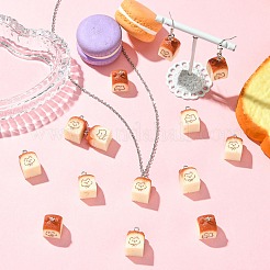 20Pcs 2 Colors Resin Pendants&nbsp;FIND-CJ0005-02