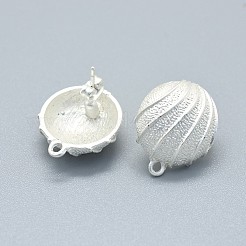 Alloy Stud Earring Findings&nbsp;PALLOY-F255-45MS