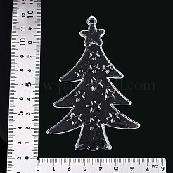 Transparent Plastic Big Pendants&nbsp;KY-T042-07