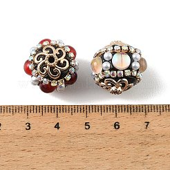 Handmade Polymer Clay Indonesia Beads&nbsp;PY-CBAAA14-10KCG