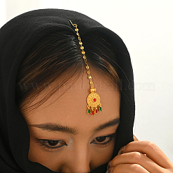 Brass Hair Bobby Pins Indian Forehead Chains&nbsp;XI2552