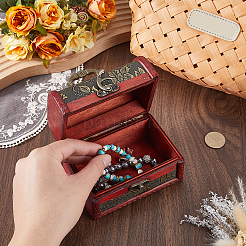 Vintage Wooden Jewelry Boxes&nbsp;OBOX-CL0001-001AB
