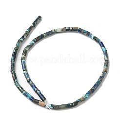 Assembled Synthetic Turquoise and Imperial Jasper Beads Strands&nbsp;G-D0006-A01