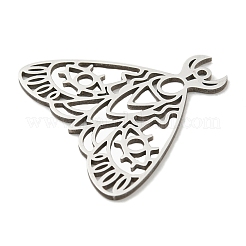 Non-Tarnish 201 Stainless Steel Pendants&nbsp;STAS-M318-14P