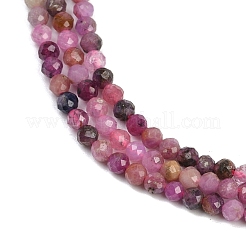 Natural Ruby Beads Strands&nbsp;G-P572-B01-2.5mm