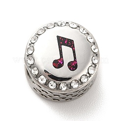 304 Stainless Steel European Beads&nbsp;STAS-D180-14P
