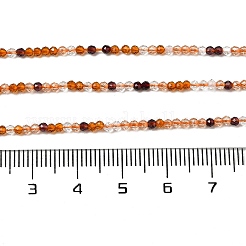 Transparent Glass Beads Strands&nbsp;GLAA-H027-01D
