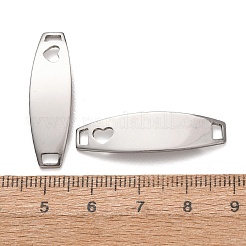 201 Stainless Steel Links Connector Charms&nbsp;STAS-P451-03B-P