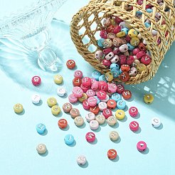Opaque Acrylic Beads&nbsp;MACR-YW0002-65