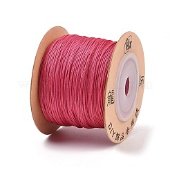 Nylon Braided Cord for Woven Jewelry Making Macrame Craft&nbsp;NWIR-D055-0.6mm-18