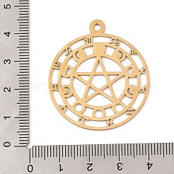 201 Stainless Steel Pendants&nbsp;STAS-Z109-02G-1
