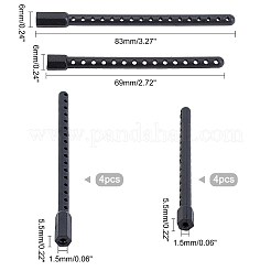 4Pcs HSP 1/10 Accessories Plastic Car Shell Column for 94122 & 94123 & 94102 & 94103&nbsp;TOOL-WH0130-73