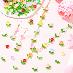 DIY Flower Pendants Makings&nbsp;DIY-SZ0011-06
