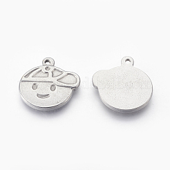 Tarnish Resistant 304 Stainless Steel Pendants&nbsp;STAS-E445-07