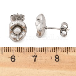 304 Stainless Steel Stud Earrings&nbsp;EJEW-S246-06P