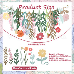 Paper Flower Hanging Banners&nbsp;DIY-WH20049-35