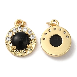 Natural Dyed & Heated Black Agate Pendants&nbsp;G-A034-04G