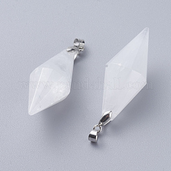 Natural Quartz Crystal Pendants&nbsp;G-G807-D07