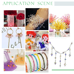1300~1500Pcs 10 Colors Imitation Austrian Crystal Bicone Beads&nbsp;GLAA-PH0001-63