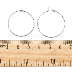 304 Surgical Stainless Steel Wine Glass Charms Rings&nbsp;STAS-L214-13P
