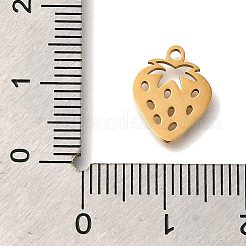 201 Stainless Steel Pendants&nbsp;STAS-R136-01G-02