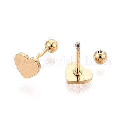 304 Stainless Steel Stud Earrings for Women&nbsp;EJEW-N059-08G