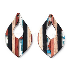 Resin & Walnut Wood Pendants&nbsp;RESI-N039-19