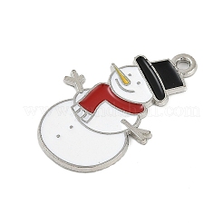 Christmas Theme Alloy Enamel Pendants&nbsp;ENAM-Z020-02J