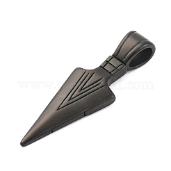 Triangle Pendulum 304 Stainless Big Steel Pendants&nbsp;STAS-L172-03B