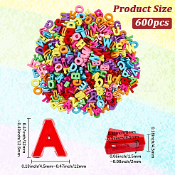 2Bags 600Pcs Opaque Acrylic Beads&nbsp;SACR-PA0001-11