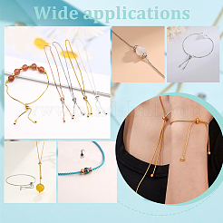 60Pcs 3 Colors Brass Beads&nbsp;KK-GA0001-91