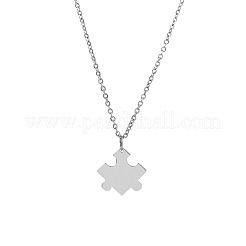 201 Stainless Steel Pendant Cable Chain Necklaces&nbsp;FS-WG816E6-01