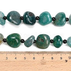 Natural Dragon Veins Agate Beads Strands&nbsp;GG-L001-I01-01C