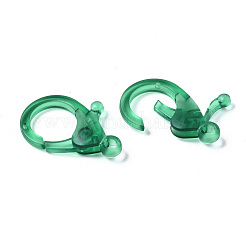 Transparent Acrylic Lobster Claw Clasps&nbsp;TACR-T023-01C