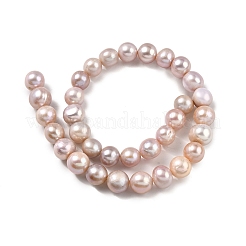 Natural Cultured Freshwater Pearl Beads Strands&nbsp;PEAR-I007-07S-01B
