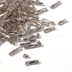 Glass Twist Bugles Seed Beads&nbsp;TTSDB6MM21