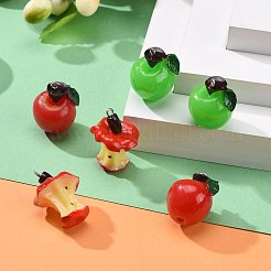 30Pcs 3 Style Resin Pendants&nbsp;RESI-LS0001-02P