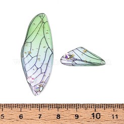 Epoxy Resin Butterfly Wing Pendants&nbsp;RESI-T057-89D