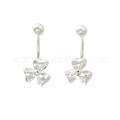 S999 Fine Silver Stud Earrings&nbsp;EJEW-A127-03S
