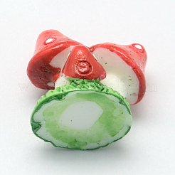 Autumn Theme Mushroom Resin Decoden Cabochons&nbsp;CRES-R183-06D
