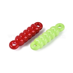 Dyed & Heated Acrylic Connector Charms&nbsp;OACR-N162-16