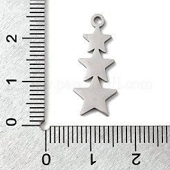 304 Stainless Steel Pendants&nbsp;STAS-D388-02P